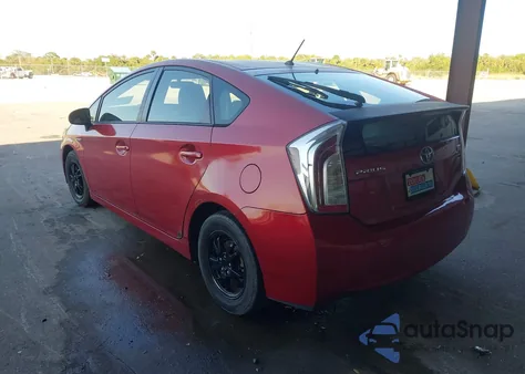 2013 Toyota Prius Two from USA, damaged, VIN JTDKN3DUXD1620380